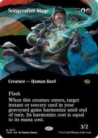 Songcrafter Mage (Borderless) - Tarkir: Dragonstorm - Magic: The Gathering card