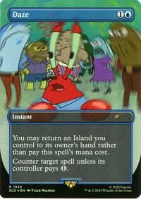 Daze (Rainbow Foil) - Secret Lair Drop Series - Magic: The Gathering card