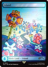 Island (1940) (Rainbow Foil) - Secret Lair Drop Series - Magic: The Gathering card