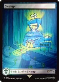 Swamp (1941) (Rainbow Foil) - Secret Lair Drop Series - Magic: The Gathering card