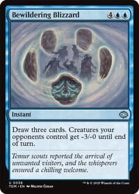 Bewildering Blizzard - Tarkir: Dragonstorm - Magic: The Gathering card