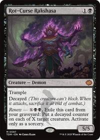 Rot-Curse Rakshasa - Tarkir: Dragonstorm - Magic: The Gathering card