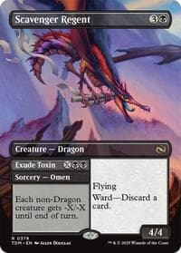 Scavenger Regent (Borderless) - Tarkir: Dragonstorm - Magic: The Gathering card