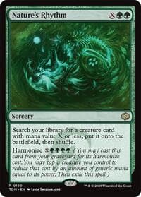 Nature's Rhythm - Tarkir: Dragonstorm - Magic: The Gathering card