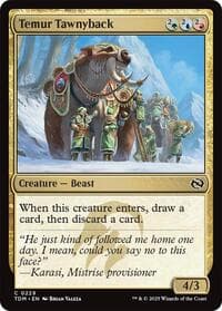 Temur Tawnyback - Tarkir: Dragonstorm - Magic: The Gathering card