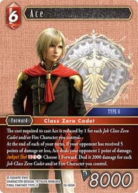 Ace - Tears of the Planet - Final Fantasy TCG card