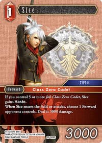 Sice - Tears of the Planet - Final Fantasy TCG card