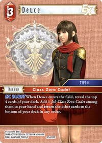Deuce EX - Tears of the Planet - Final Fantasy TCG card