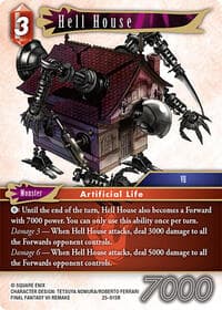 Hell House - Tears of the Planet - Final Fantasy TCG card