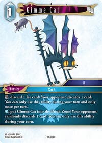 Gimme Cat - Tears of the Planet - Final Fantasy TCG card