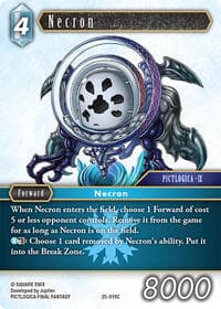 Necron - Tears of the Planet - Final Fantasy TCG card
