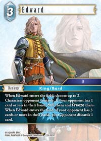 Edward - Tears of the Planet - Final Fantasy TCG card