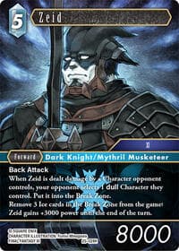 Zeid - Tears of the Planet - Final Fantasy TCG card