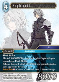 Sephiroth - Tears of the Planet - Final Fantasy TCG card