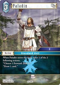 Paladin - Tears of the Planet - Final Fantasy TCG card