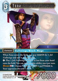 Yuna (25-033R) - Tears of the Planet - Final Fantasy TCG card