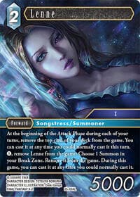 Lenne - Tears of the Planet - Final Fantasy TCG card