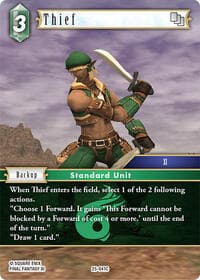 Thief - Tears of the Planet - Final Fantasy TCG card