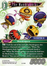 The Mandragoras - Tears of the Planet - Final Fantasy TCG card