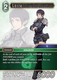Lucia - Tears of the Planet - Final Fantasy TCG card