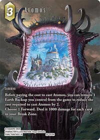 Atomos (Full Art) - Tears of the Planet - Final Fantasy TCG card