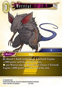 Wererat - Tears of the Planet - Final Fantasy TCG card