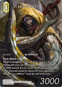 Scarmiglione (Full Art) - Tears of the Planet - Final Fantasy TCG card