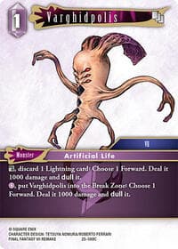 Varghidpolis - Tears of the Planet - Final Fantasy TCG card