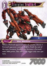 Scorpion Sentinel - Tears of the Planet - Final Fantasy TCG card