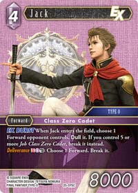 Jack EX - Tears of the Planet - Final Fantasy TCG card