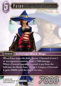 Paine - Tears of the Planet - Final Fantasy TCG card