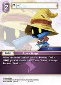Vivi - Tears of the Planet - Final Fantasy TCG card