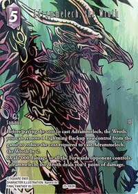 Adrammelech, the Wroth (Full Art) - Tears of the Planet - Final Fantasy TCG card