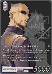 Rude (Full Art) - Tears of the Planet - Final Fantasy TCG card