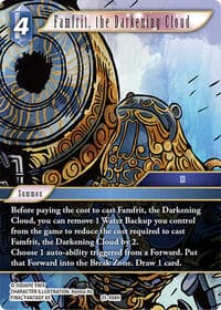 Famfrit, the Darkening Cloud - Tears of the Planet - Final Fantasy TCG card
