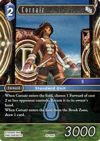 Corsair - Tears of the Planet - Final Fantasy TCG card