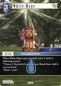 White Mage - Tears of the Planet - Final Fantasy TCG card