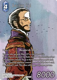 Doctor Cid (Full Art) - Tears of the Planet - Final Fantasy TCG card