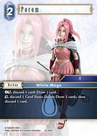 Porom - Tears of the Planet - Final Fantasy TCG card