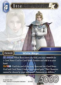Rosa EX - Tears of the Planet - Final Fantasy TCG card