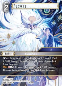 Fusoya - Tears of the Planet - Final Fantasy TCG card