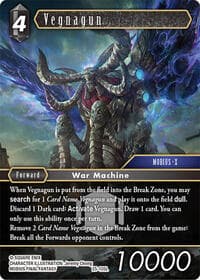 Vegnagun - Tears of the Planet - Final Fantasy TCG card