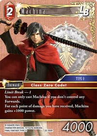 Machina LB - Tears of the Planet - Final Fantasy TCG card