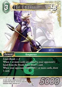 The Emperor LB - Tears of the Planet - Final Fantasy TCG card