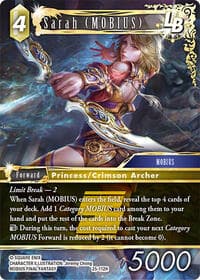 Sarah (MOBIUS) LB - Tears of the Planet - Final Fantasy TCG card