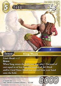 Yang LB - Tears of the Planet - Final Fantasy TCG card