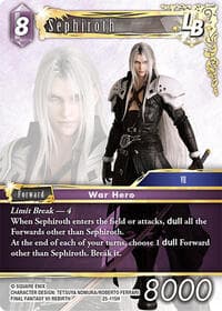 Sephiroth LB - Tears of the Planet - Final Fantasy TCG card