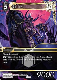 Golbez - Tears of the Planet - Final Fantasy TCG card