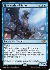 Hammerhead Tyrant - Commander: Tarkir: Dragonstorm - Magic: The Gathering card