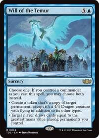 Will of the Temur - Commander: Tarkir: Dragonstorm - Magic: The Gathering card